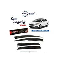 Cam Rüzgarlığı Ford Focus 3 Hb-sedan 2011-2017 ile uyumlu (Siyah)
