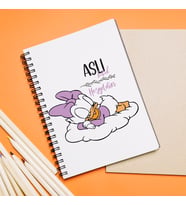 Hoşgeldin Bebek Tasarımlı Kişiye Özel Defter
