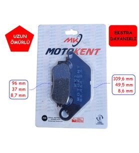 Yamaha Nmax 125-155 Arka Fren Disk Balatası Fa464 Mtk