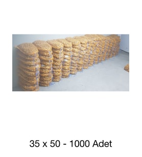 Ceviz Çuvalı Ağzı Bağlamalı 1000'li Paket