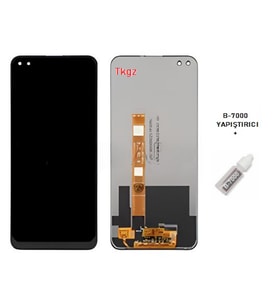 Oppo Realme 6 PRO Uyumlu Lcd Ekran Dokunmatik Servis Lcd + B-7000
