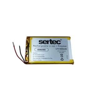 Sertec 606090 3.7v 4000mah Li-polymer Pil (devreli/1.5a)