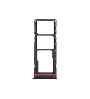 infinix Hot 9 Sim Kart Tepsisi + Mikro SD Kart Tepsisi X655C X655 X655D (Siyah)