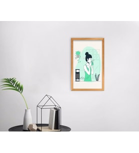 BK Home Coffee Tasarımlı Dekoratif Retro Ahşap Tablo-30