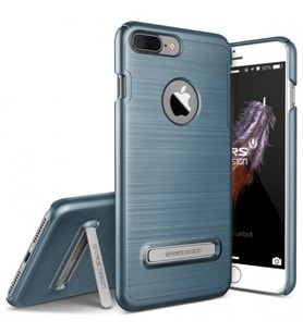 VRS iPhone 7 Plus ile Uyumlu Simpli Lite Kılıf Steel Blue
