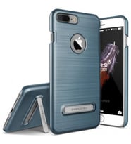 VRS iPhone 7 Plus ile Uyumlu Simpli Lite Kılıf Steel Blue