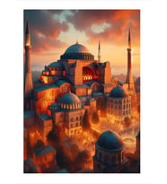 Cami Manzarası Model Mdf tablo