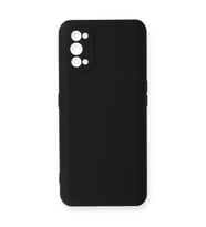 Realme 7 Pro Kılıf Nano İçi Kadife Silikon - Siyah