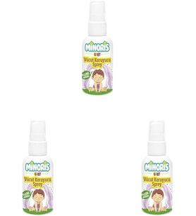 Baby Organik Vücut Koruyucu Sprey, Vegan 100Ml (3 Paketi)