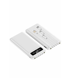 4 Çıkışlı 20.000 Mah Powerbank Uzun Pil Ömürlü Taşınabilir