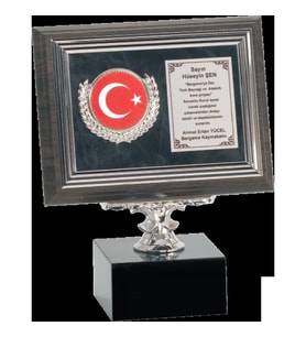 ODAK KUPA - Ahşap Plaketler - PL-112 B - 15x20 cm