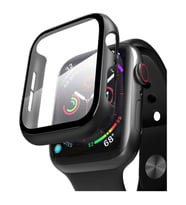 Apple Watch 44 Mm 360 Derece Koruyucu Kılıf Siyah