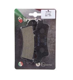 Brenta 431-121 2002-2010 Honda VFR 800 Uyumlu Arka Fren Balatası Organik Balata