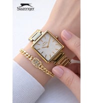 Slazenger Çelik Kordon 5 Atm Suya Dayanıklı 2 Yıl Garantili Kadın Kol Saati SL.12588.3.120