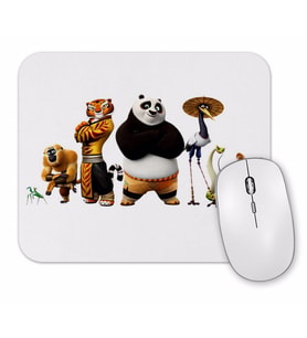 Kung Fu Panda Friends Mouse Pad