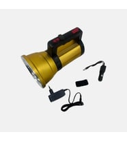 El Feneri 50w şarjlı el feneri güçlü ışık (Sarı)