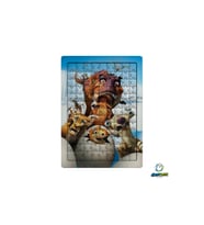 Ghostbastır Design Buz Devri 99 Parça Ayaklı Puzzle – Dekoratif Çocuk Yapbozu 0149