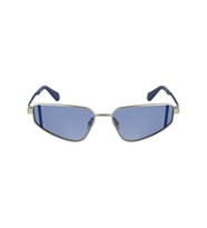 Calvin Klein Jeans CKJ25200S-718 Kadın Güneş Gözlüğü (Gümüş)