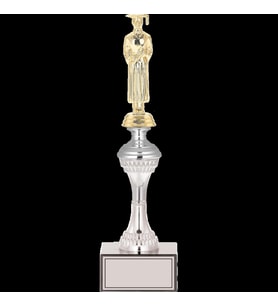 ODAK KUPA - Figürlü Kupalar - Mezuniyet Erkek Figürlü Kupalar FG-030 C - 33 cm