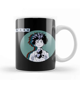 My Hero Academia Deku Midoriya izuku Aka Deku Kupa Bardak Porselen