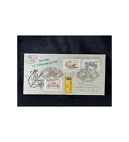 Avusturya Posta Arabası Tam Seri İlk Gün Zarfı 1972 REPUBLIK OESTERREICH Austria FIRST DAY Cover ST
