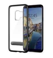 Spigen Galaxy S9 ile Uyumlu Kılıf Ultra Hybrid S Midnight Black