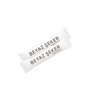 Fibrelle Beyaz  Şeker Stick 1000 ADET ( 3g )