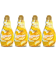 Bingo Soft Çamaşır Yumuşatıcı Konsantre 1440ML Nergis (4 Lü Set)