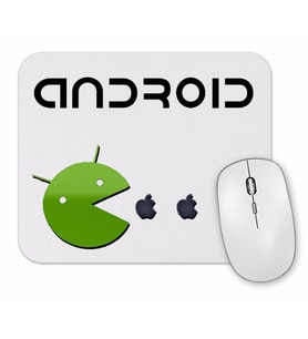 Android Pac Man Mouse Pad