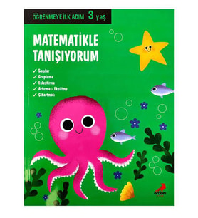 3 Yaş Matematikle Tanışıyorum Erdem Yayınları