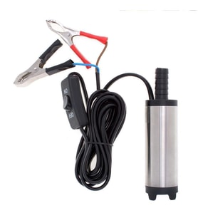 12 Volt Sıvı Transfer Pompası Dalgıç Pompa Mazot - Su - Süt - Sıv