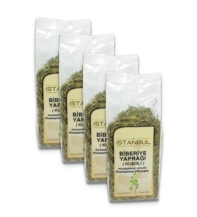 İstanbul Baharat Biberiye Yaprağı (Kuşdili) 80 gr x 4 Adet