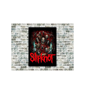 Slipknot Ahşap Tablo