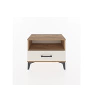 Arges Komodin Tek Raflı Tek Çekmeceli 60x30x48 Çam-Aytaşı