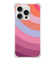 PrintiFy Apple iPhone 15 Pro Max (Kamera Açık) Uyumlu Köşe Korumalı Renk Cümbüşü F Kılıf