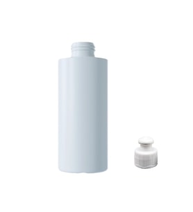 100ml beyaz şişe puspul kapaklı, 24 adet, puspul kapaklı şişe, deterjan şişesi, plastik şişe, sabun şişesi, duş jeli şişesi