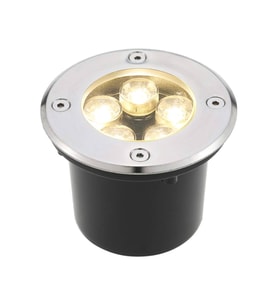 Sıva altı Led Armatür dekoratif ışık show gösteri yol aydınlatma açık alan enerji tasarruflu Yuvarlak zemin Doğal Beyaz 4000K A-1402 6W 220V