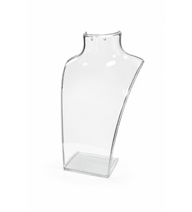 Kolye Standı Akrilik, Takı Standı, Set Standı Büyük 14x21 cm Şeffaf