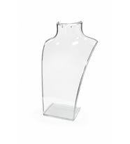 Kolye Standı Akrilik, Takı Standı, Set Standı Büyük 14x21 cm Şeffaf