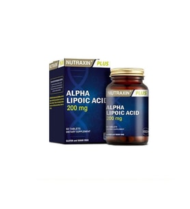 Plus Alpha Lipoic Acid 200mg Takviye Edici Gıda 60 Tablet