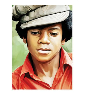 Michael Jackson Tasarım Ahşap Tablo