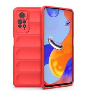 Redmi Note 11 Pro Kılıf Optimum Silikon - Kırmızı