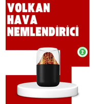 Volkanik Tasarımlı Led Işıklı Ultrasonik Nemlendirici