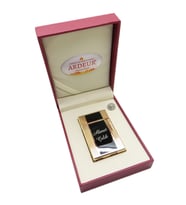 Ardeur® Prestige Siyah Altın İsme Özel Çakmak Hediyelik Çakmak
