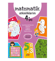 Matematik Etkinliklerim (4+ Yaş) - Kolektif - Minik Ada Yayınları