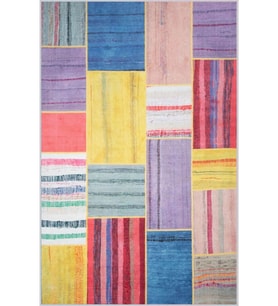 Eliana Home Baskılı, Yıkanabilir Kaymaz Taban Salon Halısı LNA1714 100x150 cm (Pembe)