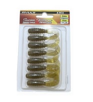 Ryuji Swim Worm 5,5cm TPR Kokulu Silikon Yem Oil Green