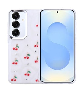 Coverzone Samsung Galaxy S25 Plus ile uyumlu K?l?f Airbag K�?eli 2mm Kamera �?k?nt? Korumal? Simli ?effaf Bask?l? Z-Kutup Kapak Kiraz