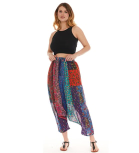 Patchwork Vual Otantik Şalvar