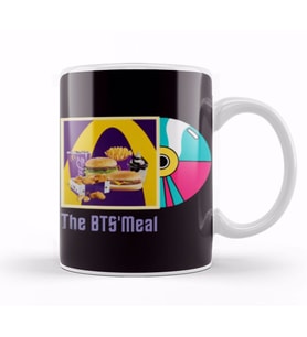 The BTS Meal Army Mcdonalds Gift Kupa Bardak Porselen